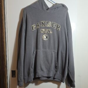 Gander Mountain Gray Sweatshirt Hoodie Classic Style